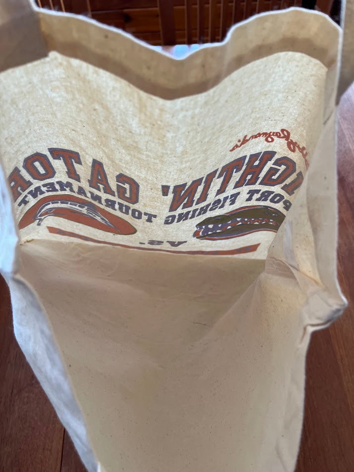 Inside the Fightin' Gator tournament tote