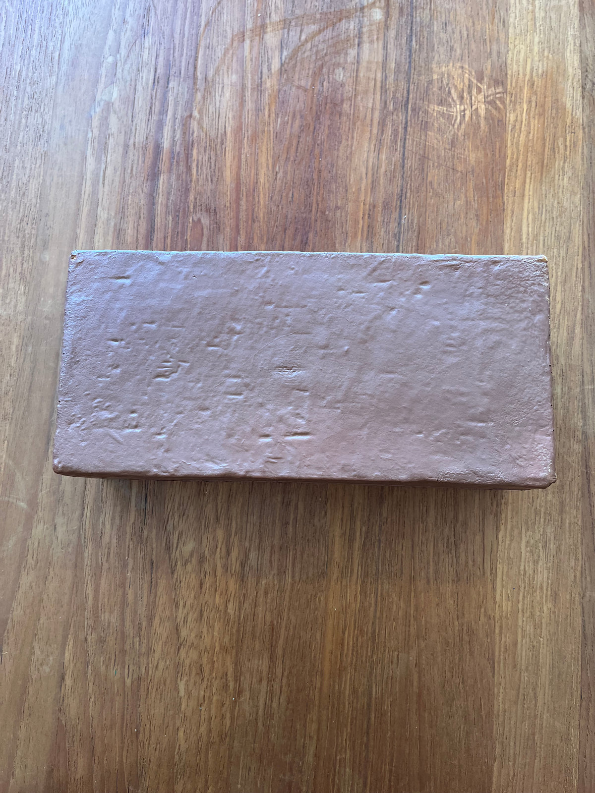 Bad Call Brick, plain back face