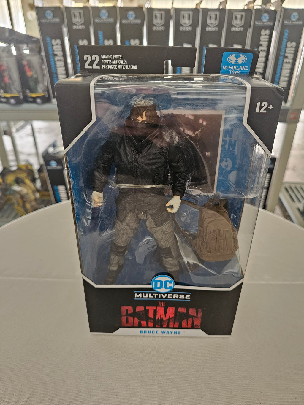 McFarlane DC Multiverse Bruce Wayne The Batman, front of box