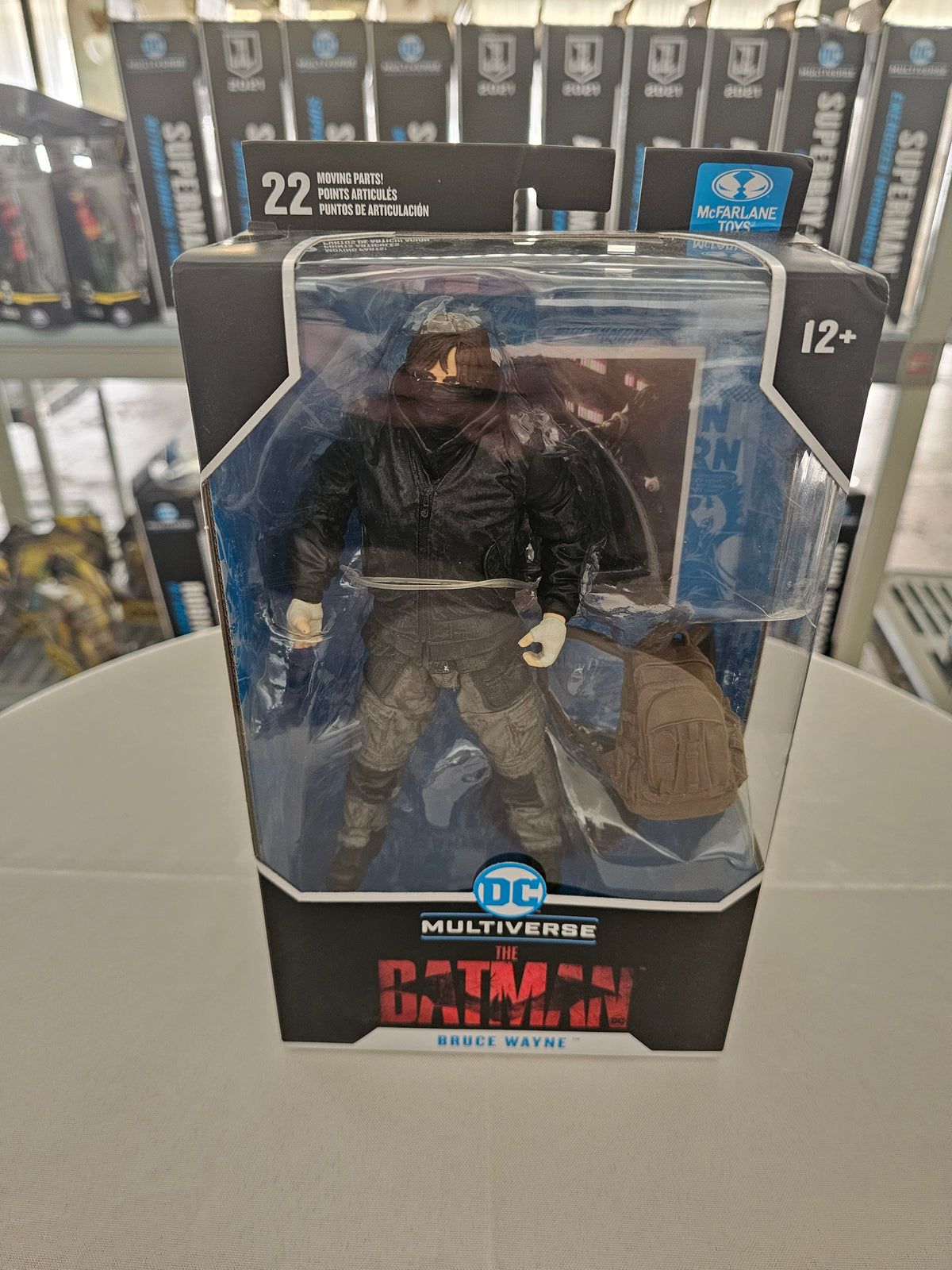 McFarlane DC Multiverse Bruce Wayne The Batman, front of box