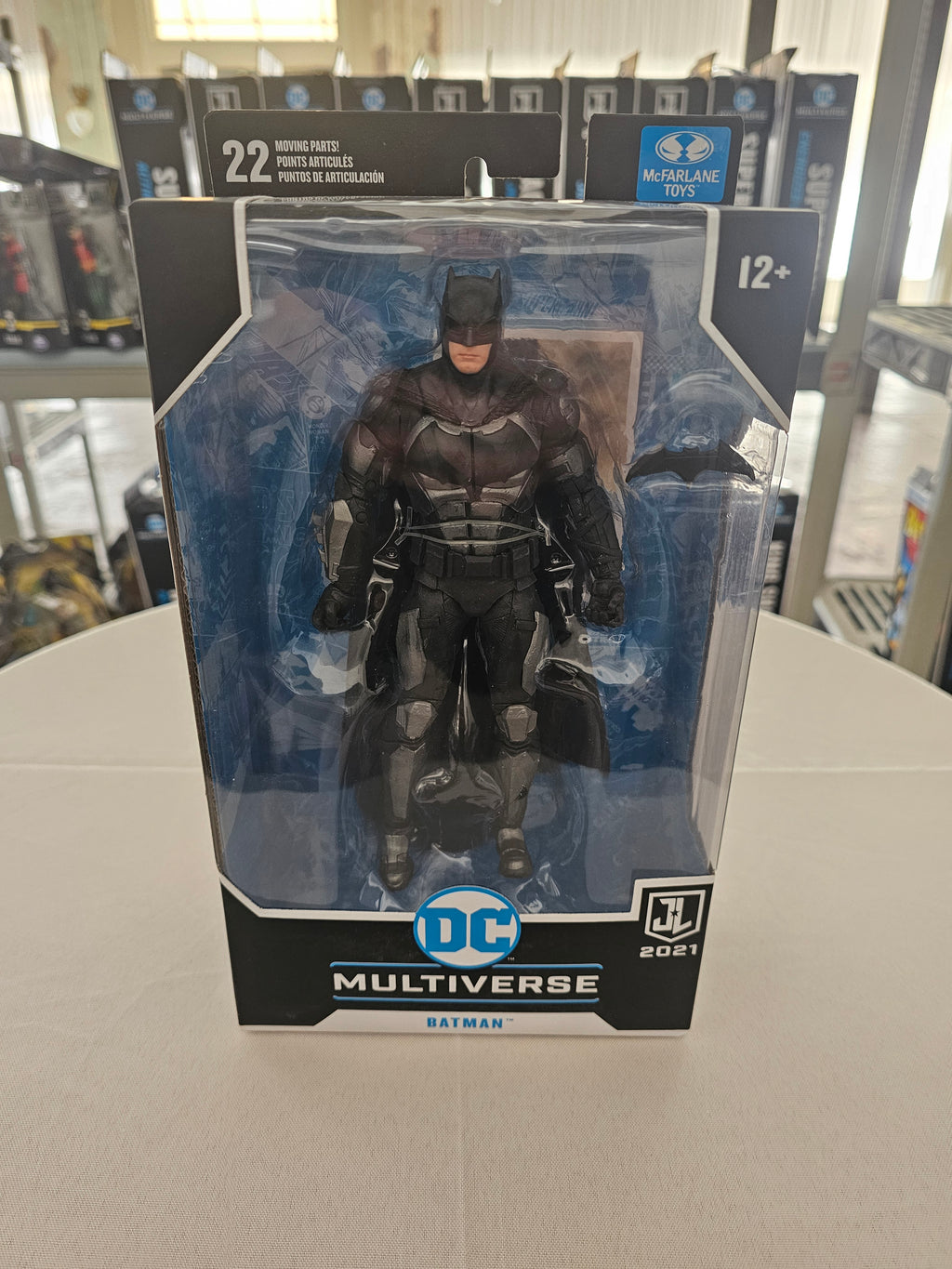 McFarlane DC Multiverse Batman Justice League 2021, front of box