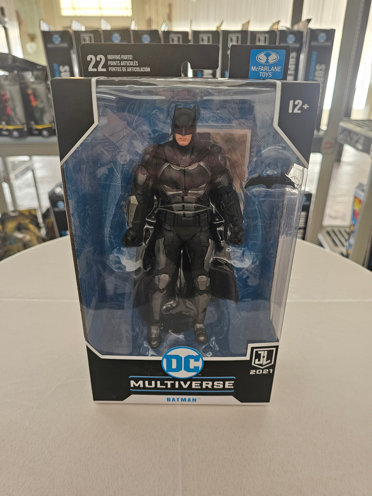 McFarlane DC Multiverse Batman Justice League 2021, front of box