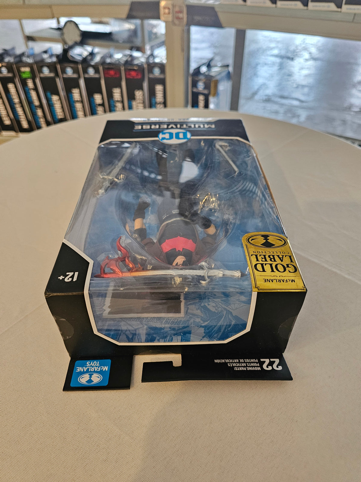 McFarlane DC Multiverse Red Hood Unmasked Gold Label
