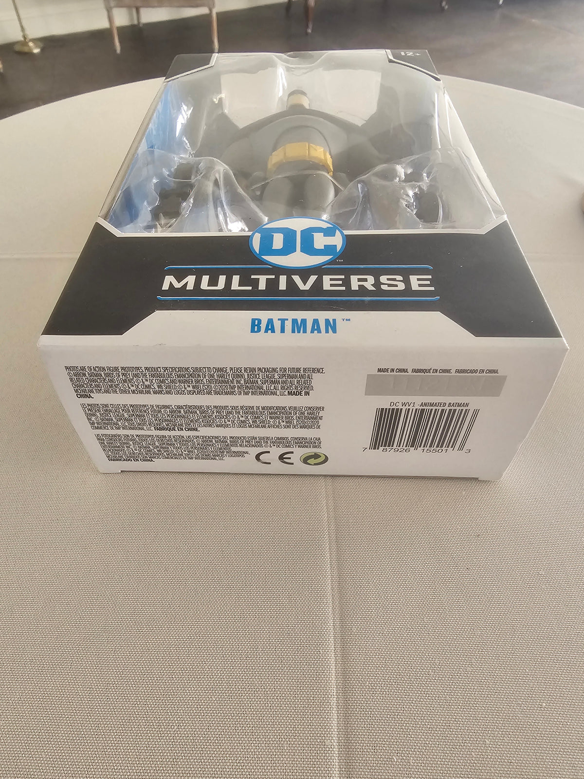 Bottom of box with barcode