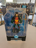 McFarlane DC Multiverse Robin Damian Wayne DC Rebirth, front of box