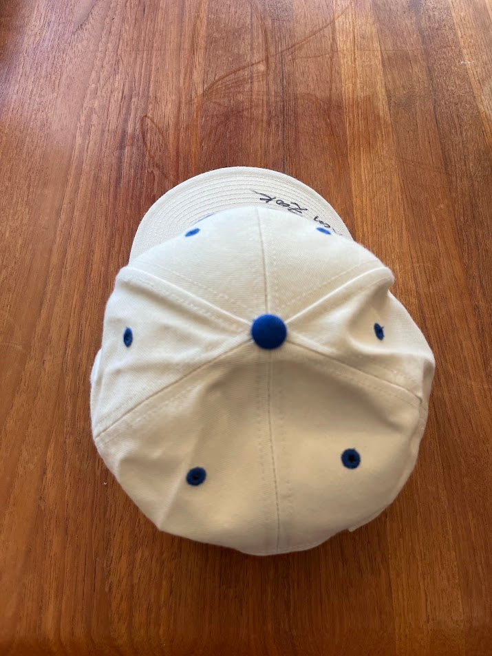 Ron Zook Gators cap, top-down view of crown