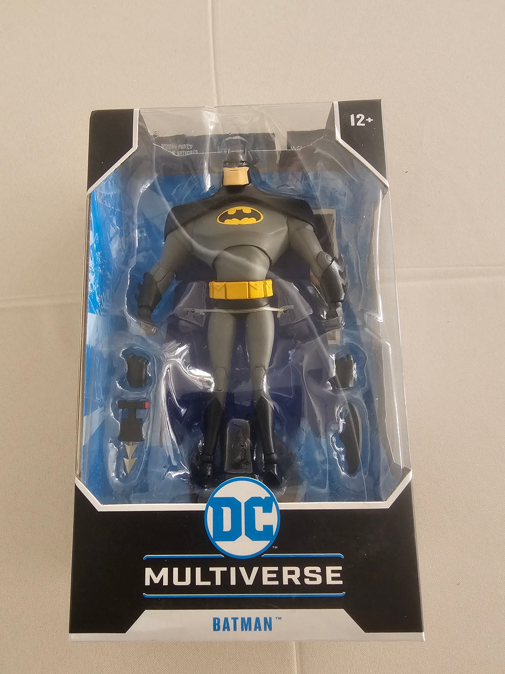 Front of sealed Batman The Animated Series figure box
