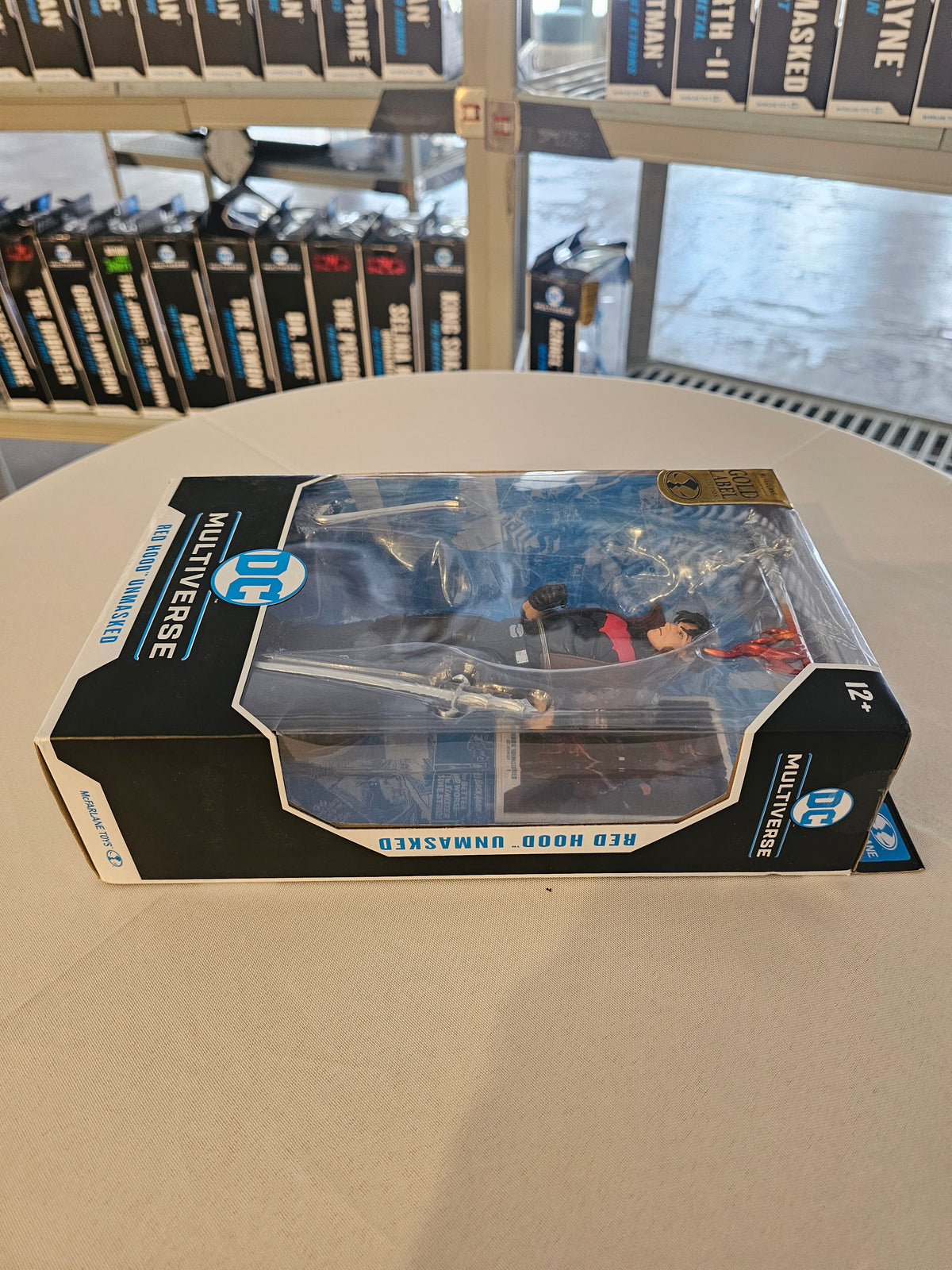 McFarlane DC Multiverse Red Hood Unmasked Gold Label
