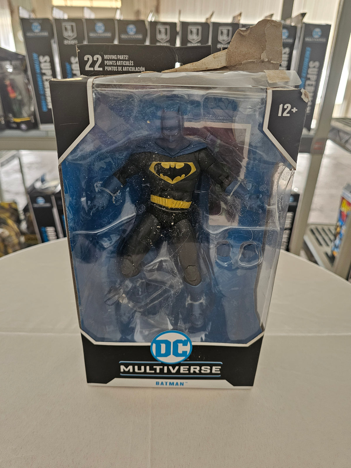 McFarlane DC Multiverse Batman Superman: Speeding Bullets, front of box